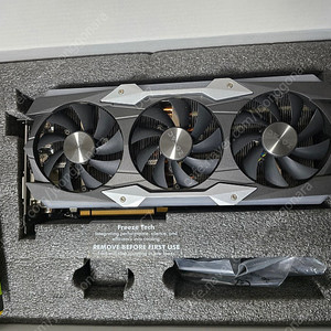 조탁 zotac 1080ti amp extreme core 11g 풀박스 20만원에 팝니다.