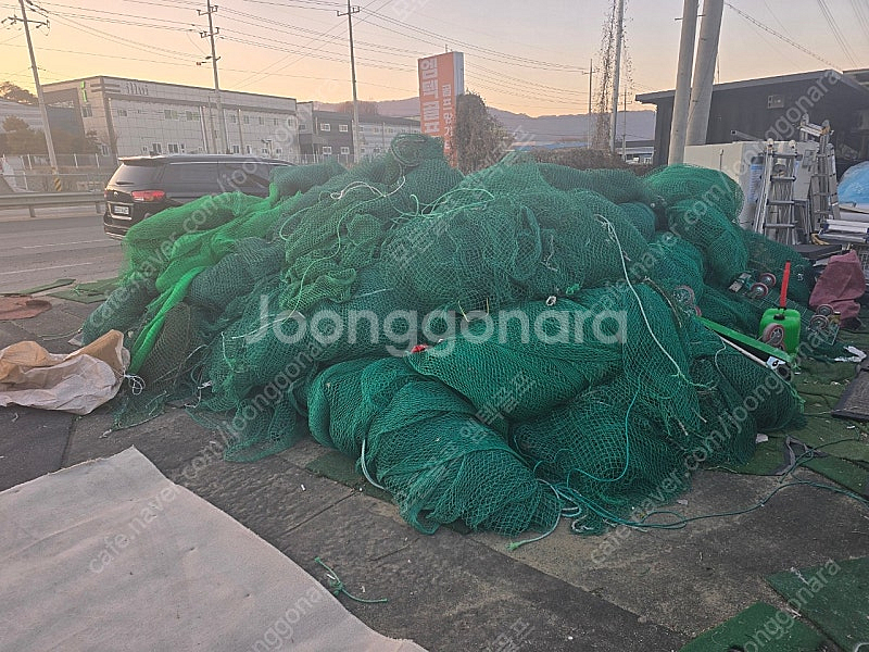 폐골프망 중고골프망 중고그물망--0