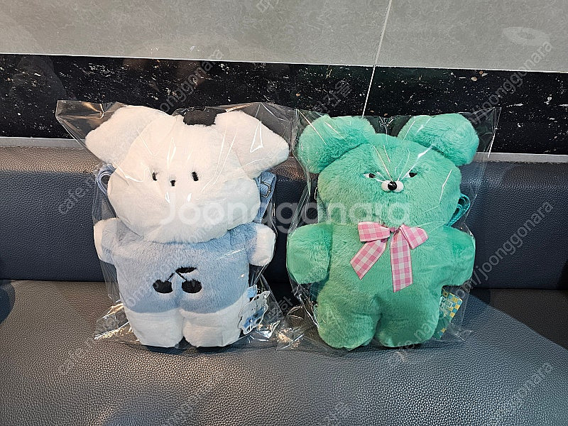 와사비베어 인형 백팩이랑 플러피 인형 백팩--3