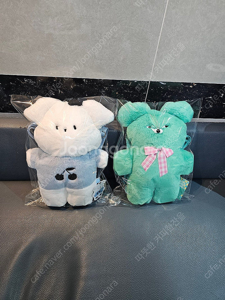 와사비베어 인형 백팩이랑 플러피 인형 백팩--7