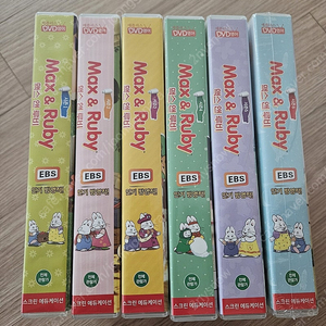 맥스앤루비 DVD 1~6집 팝니다.