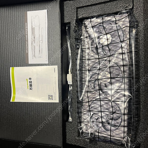MANLI 지포스 RTX 4080 SUPER Polar Fox D6X 16GB White 화이트 S급 판매합니다.