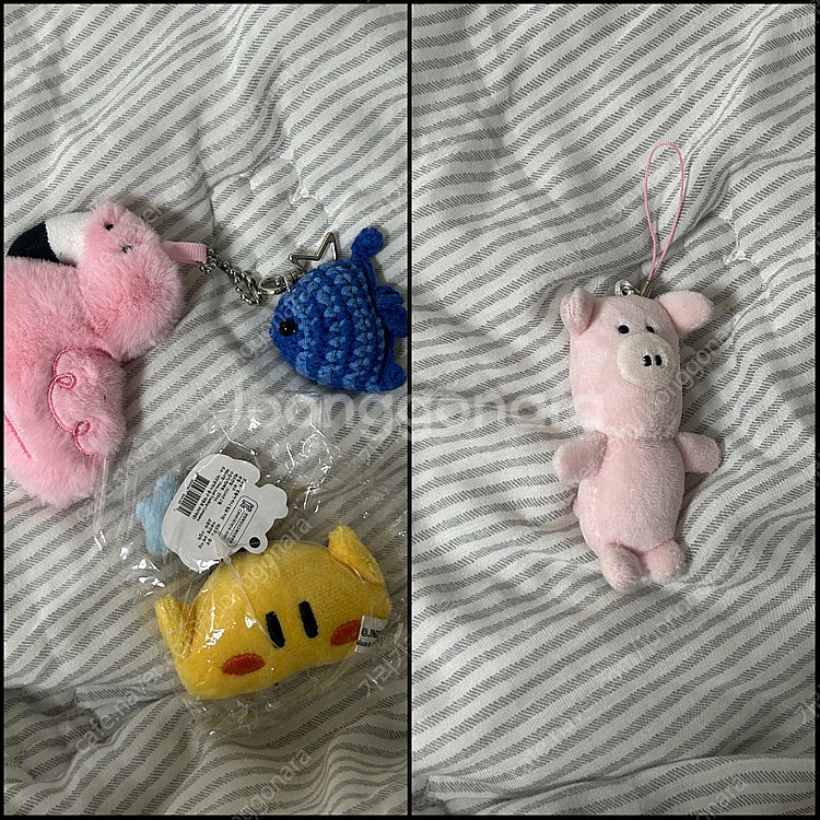 키링 이것저것 판매(돼지, 꿈돌이, 홍학, 물고기 키링...--0