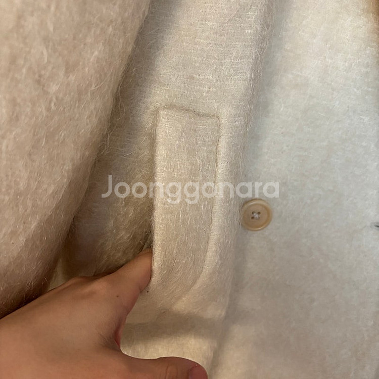 띠어리 윤아 수지 모헤어 하프코트 정가100만원대 16...--6