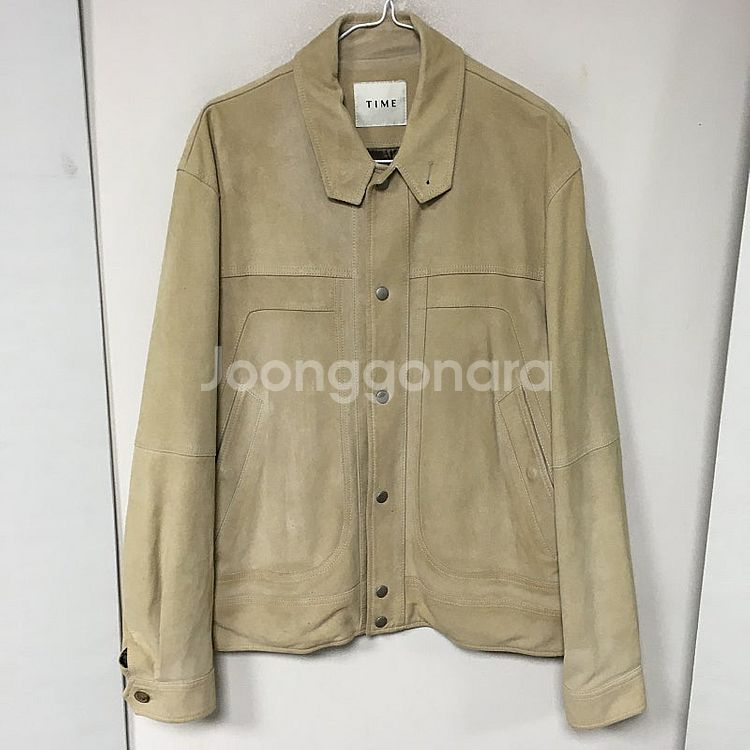 TIME 타임 옴므 22FW 램스킨 스웨이드 자켓 95--0