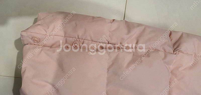 디스커버리 키즈 여아 구스다운 롱패딩 130--3