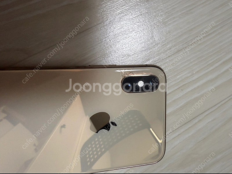 아이폰X 골드 256GB 해외판 무음버전--0