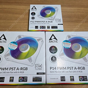 부산) Arctic P12, P14 PWM PST A-RGB 쿨러