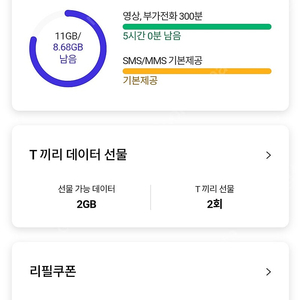 skt데이터2기가