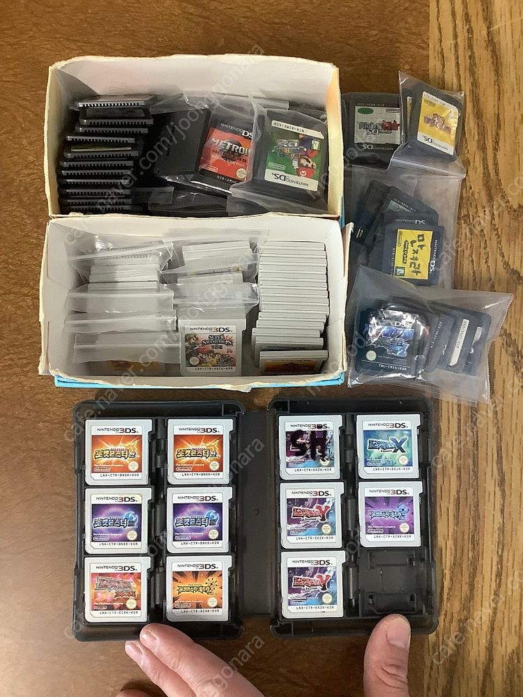 닌텐도 3DS NDS 게임팩 정리합니다--1