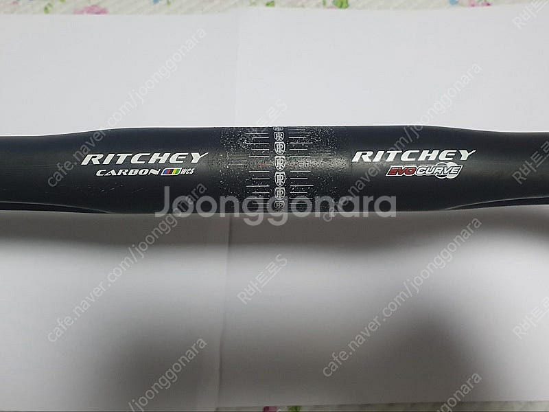 리치 WCS 카본 에보커브 로드 핸들바 팝니다--3