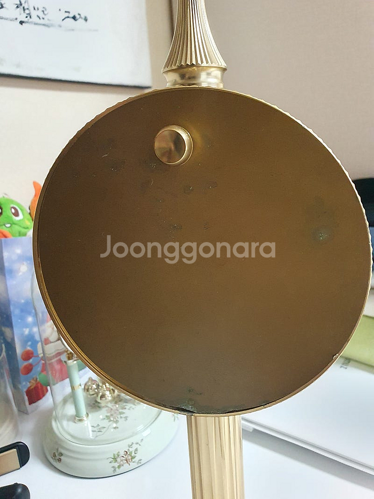 빈티지 앤틱 60년대 황동 세이코 탁상시계--4