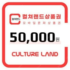 컬쳐랜드 30만원 91프로 팝니다