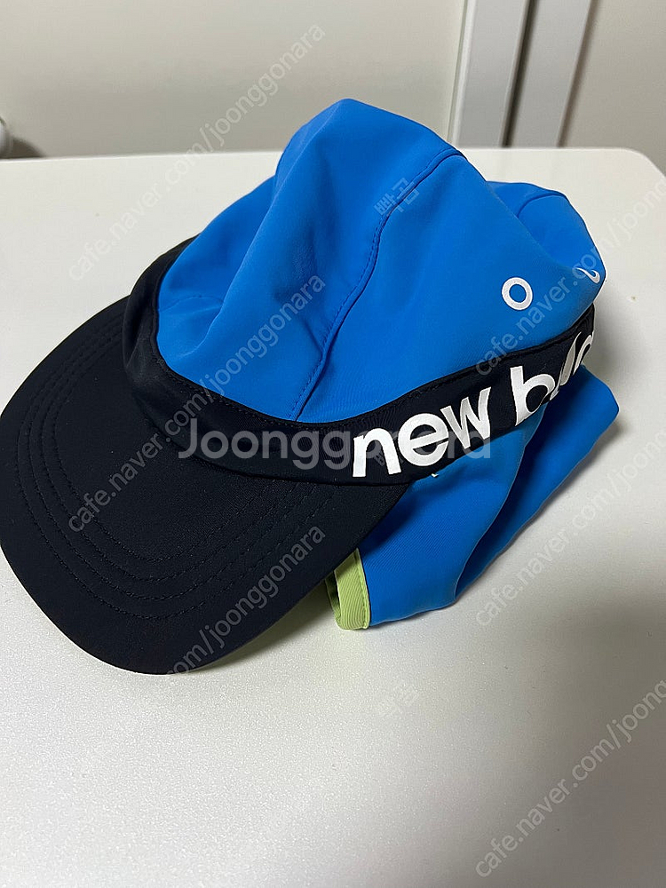 뉴발란스 키즈 수영 모자 플랩캡 둘레 51-53cm 택...--0