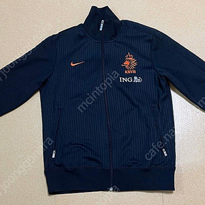 나이키 네덜란드 축구 대표팀 집업 트랙 재킷 블랙 nike nederland football team track jacket