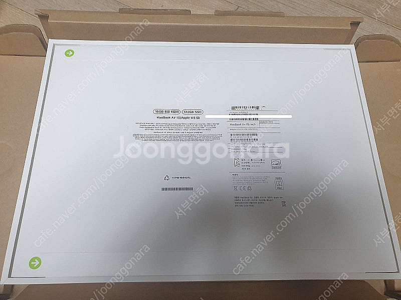[판매]맥북에어15 M3 10GPU 블루 램16GB 5...--1