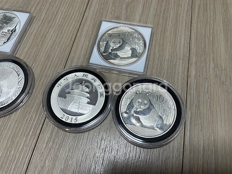 한국, 중국 1온스 은화--1