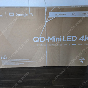 (새상품) TCL 65인치 스마트TV QD-MiniLED 4K