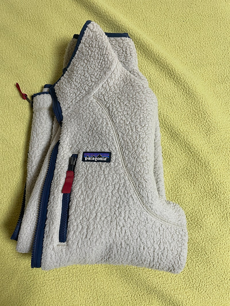 파타고니아 레트로 파일 플리스 자켓 엘 캡 카키 -S 이미지
