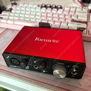 Focusrite Scarlett Solo 포커스라이트 스칼렛 솔로 오디오 인터페이스 오인페 2세대