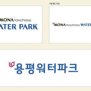 용평 모나파크 워터파크 피크아일랜드 종일권 2장