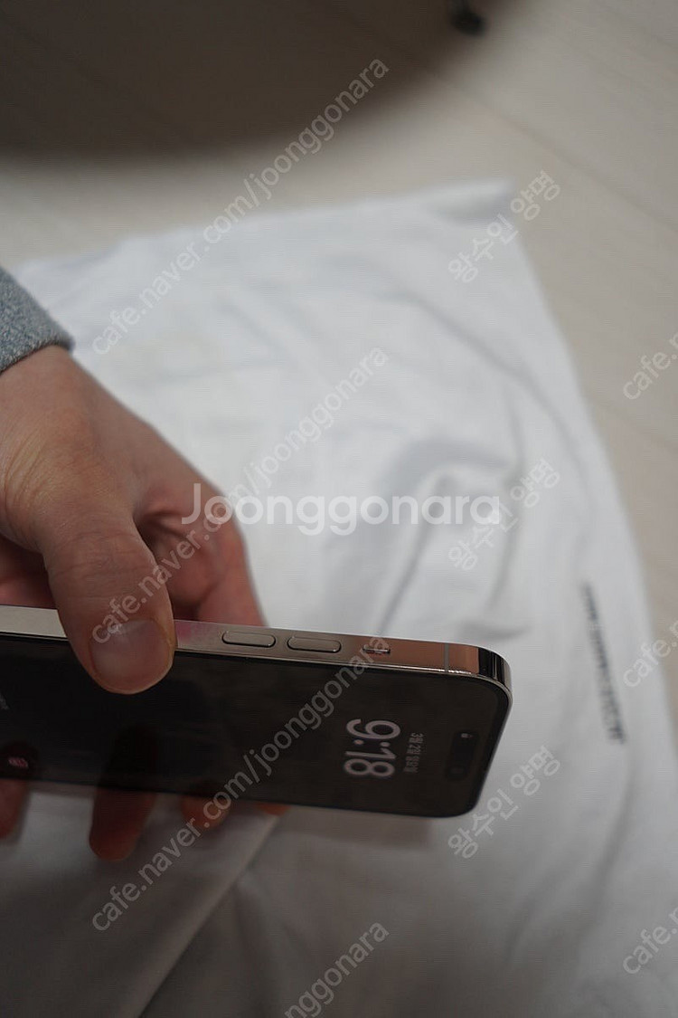 아이폰 14프로 맥스 해외판 256 카메라무음--2