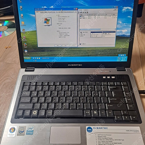 윈도우 XP 삼보 노트북 에버라텍 6800 9만