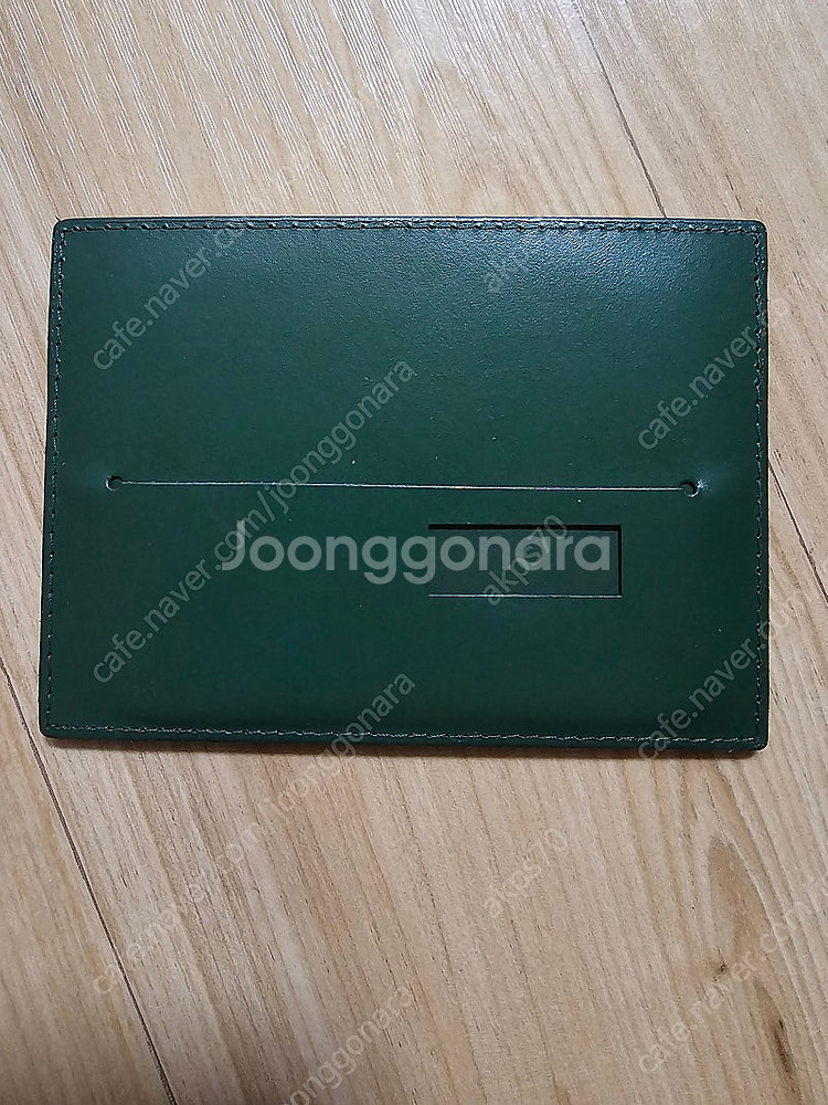 로렉스 정품 구형 중형박스 보증서케이스--1