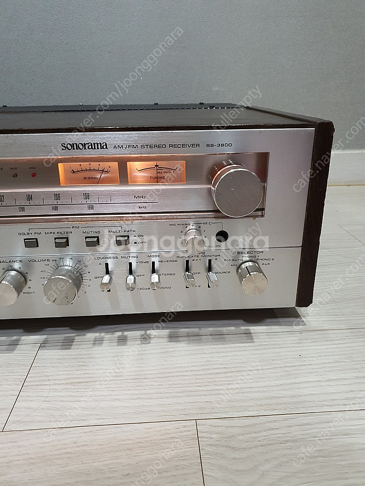 국산 최상급 아날로그 리시버 삼성 소노라마 SS-380...--6