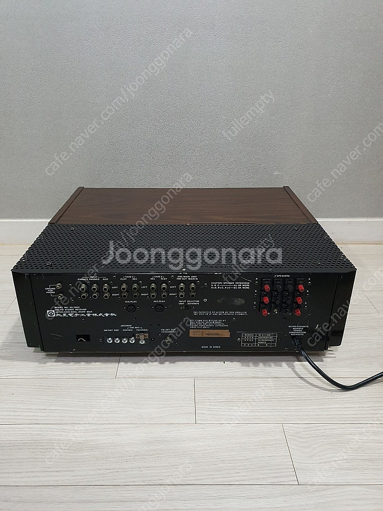 국산 최상급 아날로그 리시버 삼성 소노라마 SS-380...--9