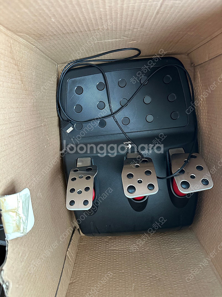 로지텍 G27 레이싱휠 + 크로노스맥스--3