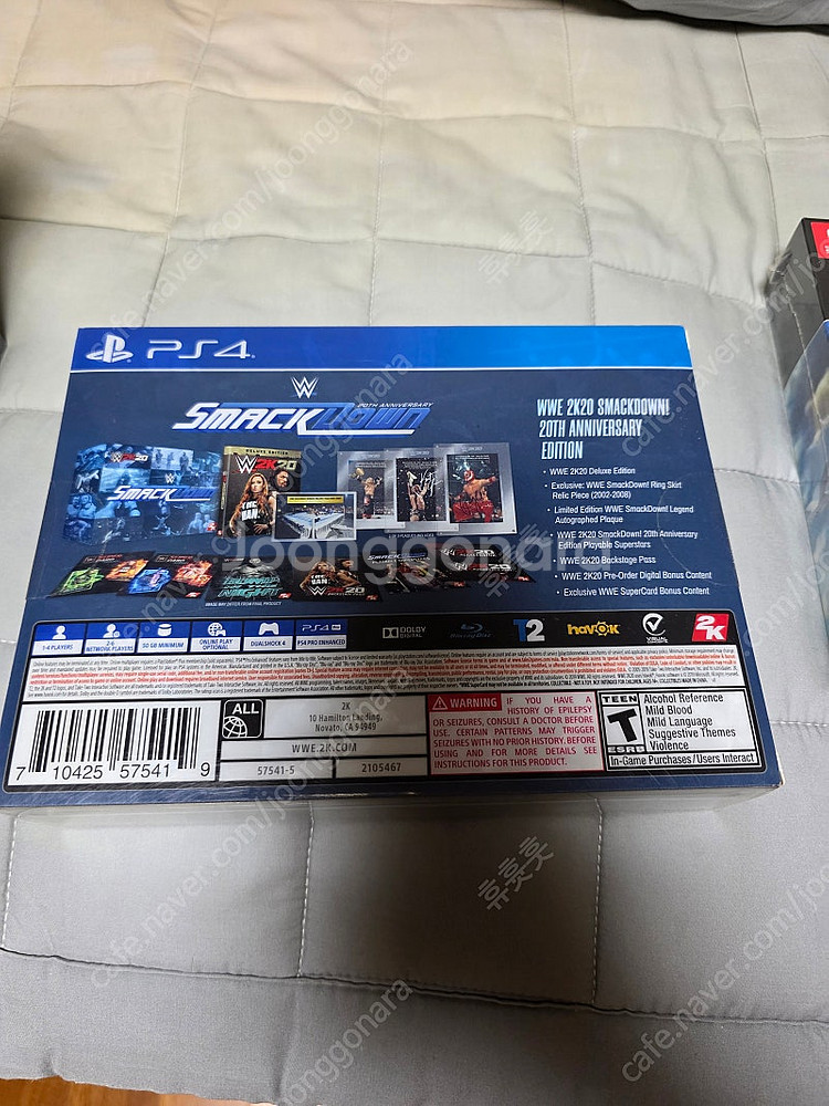 wwe 2k20 스맥다운20주년에디션 미개봉--1