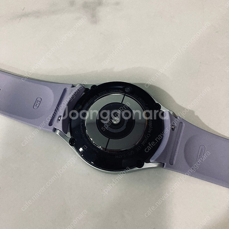 갤럭시 워치5 실버 40MM S급! 케이블포함 6만5천...--2