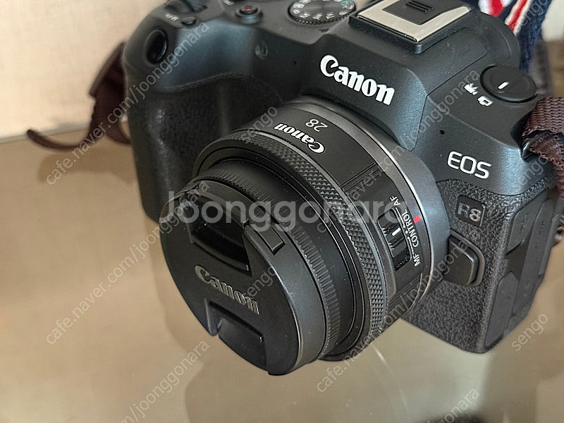 캐논 RF 28mm f2.8 단렌즈+정품후드 판매--0