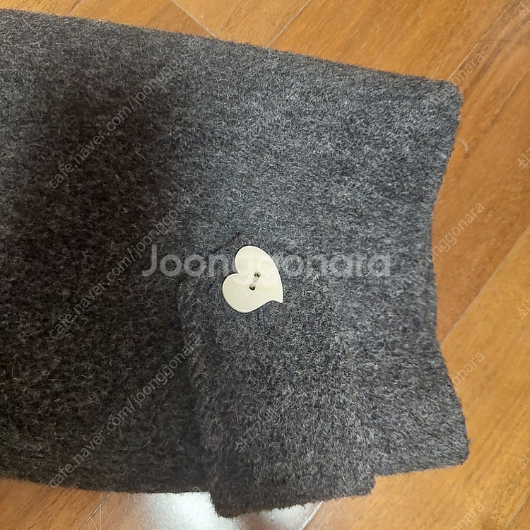 메타퍼 핸드메이드 후드 더플 코트 택배비포함10만5천원...--5