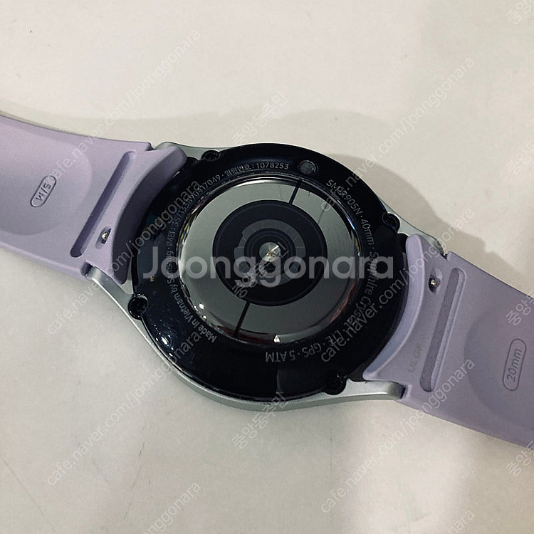갤럭시 워치5 실버 40MM 케이블포함 매우깨끗 5만원...--4