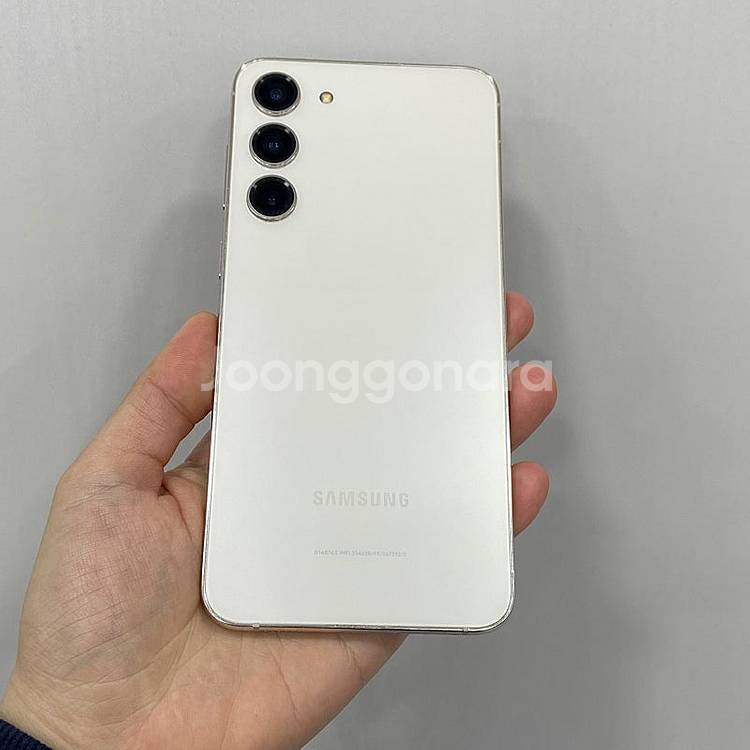 63884 S급. 갤럭시S23플러스 512기가 크림 자...--2