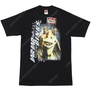 1990s USA Star Wars Episode 1 Jar Jar Binks T-Shirt Dead Stock 스타워즈 에피소드1 자자 빙크스 티셔츠 데드스탁 90년대 빈티지