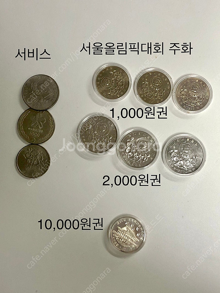 88올림픽 86아시안게임 기념주화(서비스5공화국주화) ...--0