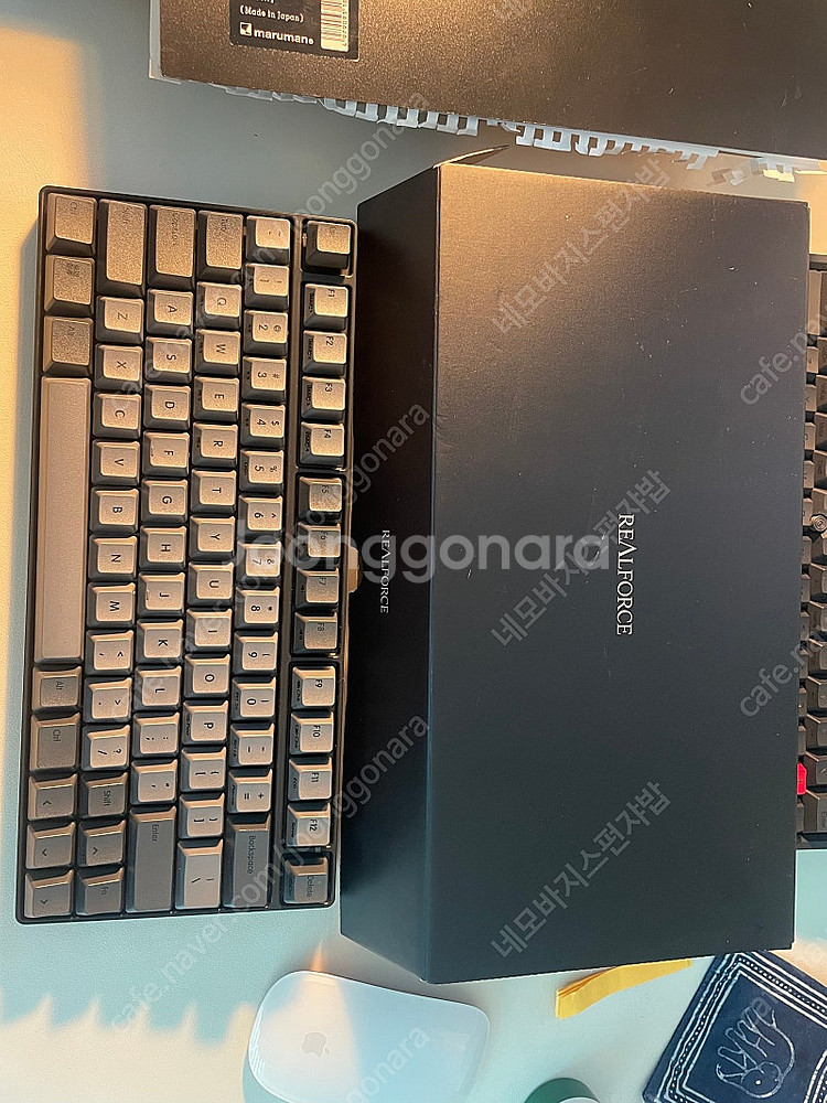 리얼포스 rc1 영어배열 30g, 풀박스 새상품 37만--0