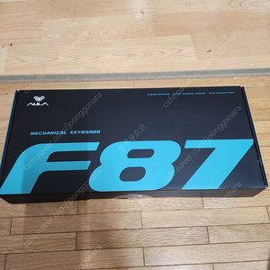 AULA F87Pro 독거미 펀키스 국내 정품 인디고 블랙, LEOBOG 황축V3 기계식 키보드 팝니다