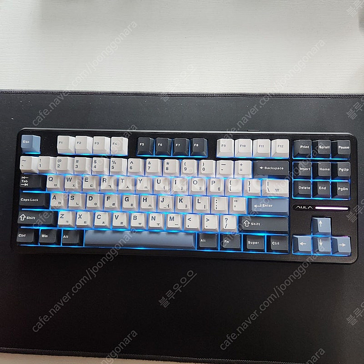 AULA F87Pro 독거미 펀키스 국내 정품 인디고 ...--1