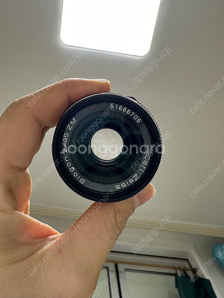 자이스 zm 35mm f2 비오곤 팝니다.--2