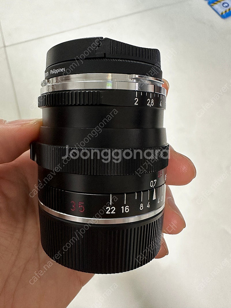 자이스 zm 35mm f2 비오곤 팝니다.--5