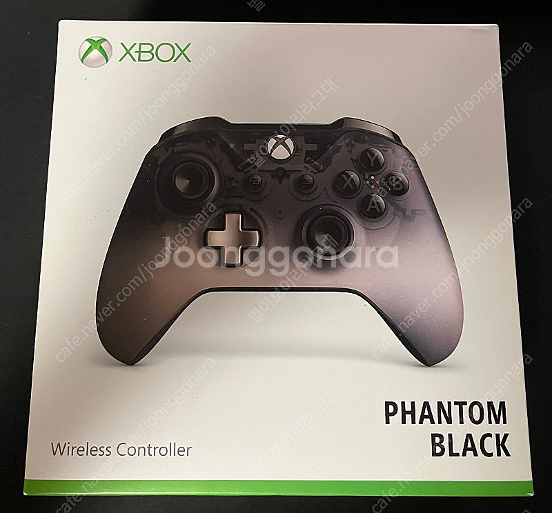 XBOX 팬텀블랙 한정판 컨트롤러 엑박 패드--0