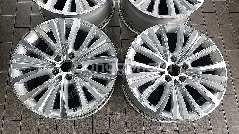bmw f15 X5 19인치 컷팅 순정휠 대품판매20만...--2