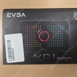 EVGA XR1 PRO 캡쳐보드 미개봉