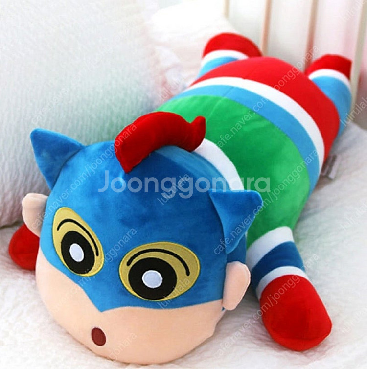짱구/흰둥이 대형바디필로우2개일괄--0