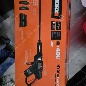 WORX WG644 웍스 하이드로샷 40V 무선세차기