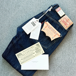 LEVI'S 리바이스 LVC 1966 501 리지드 청바지 (66501-0135) 32X32